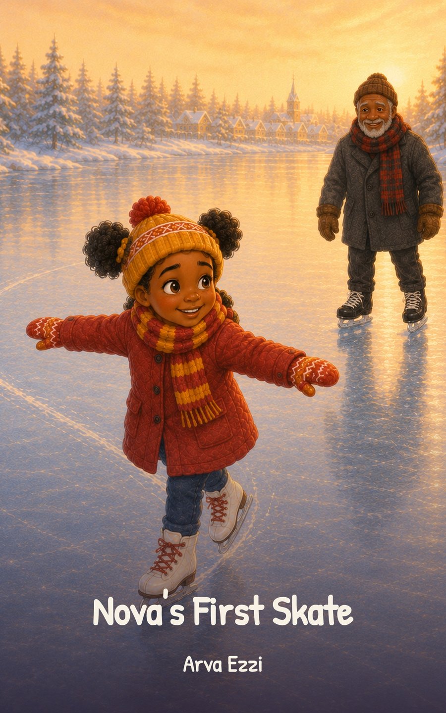 غلاف كتاب Nova's First Skate